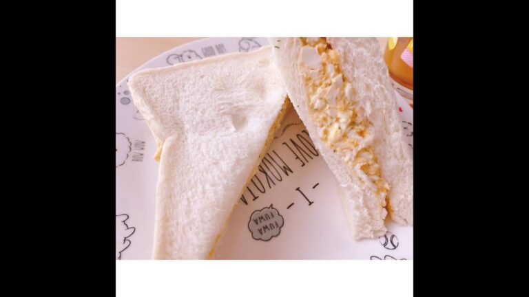 ［料理苦手な方必見！］簡単卵サンドの作り方！