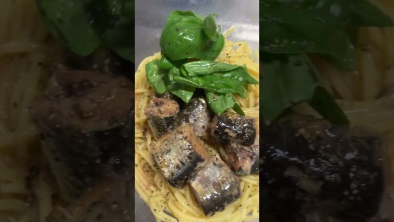 イワシの冷凍パスタ