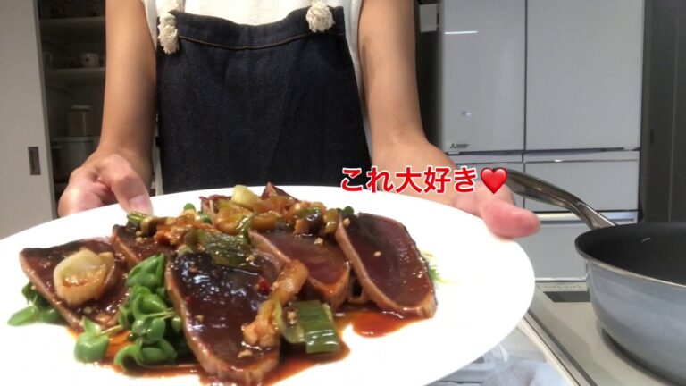 【今日の晩御飯】かつお！！