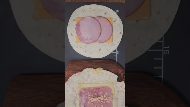 【ブリトー ハム&チーズ】前編『研究と試作』セブンイレブン商品 展開してアレンジ再現 #shorts