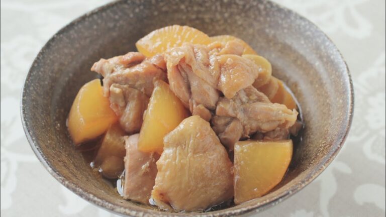 【レシピ】圧力なべ「鶏肉と大根のしょうゆ煮込み」/T-fal
