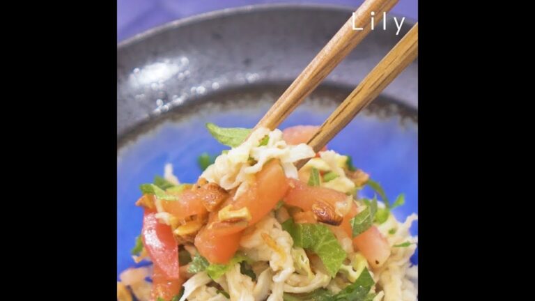 タイ風サラダで簡単ヘルシー☆切り干し大根の和風ソムタム