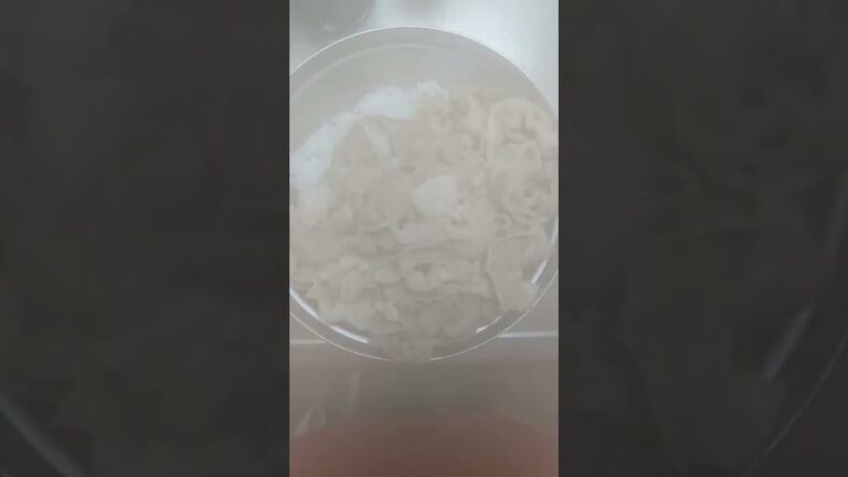 めんつゆで牛丼を作りました