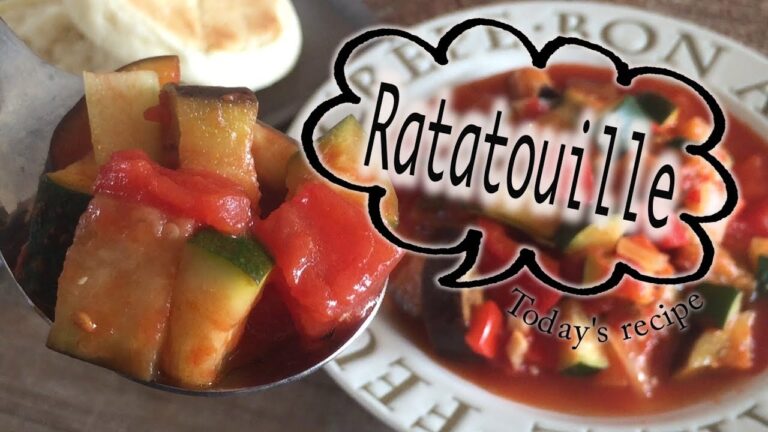 夏野菜｜作り置き｜アレンジ｜付け合わせ｜ラタトゥイユの作り方｜How to make Ratatouille
