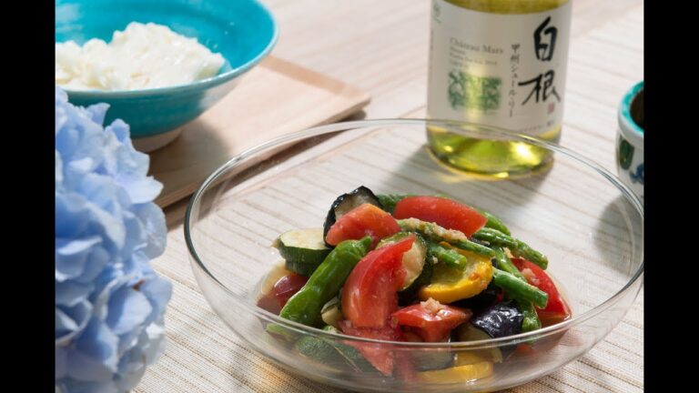 第20回 夏野菜のトマトマリネでそうめん