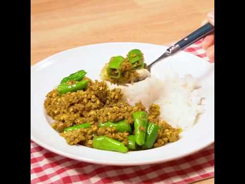コクたっぷり♪ 豆腐としし唐のこっくりドライカレー ｜ moguna[モグナ]