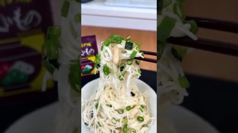 やる気1％で作れる！お吸い物そうめん