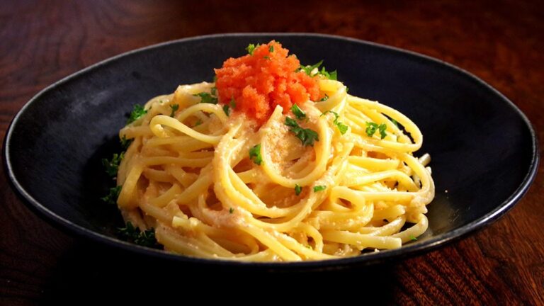 【パスタレシピ】明太子のパスタをバターとコンソメで作ってみたの巻