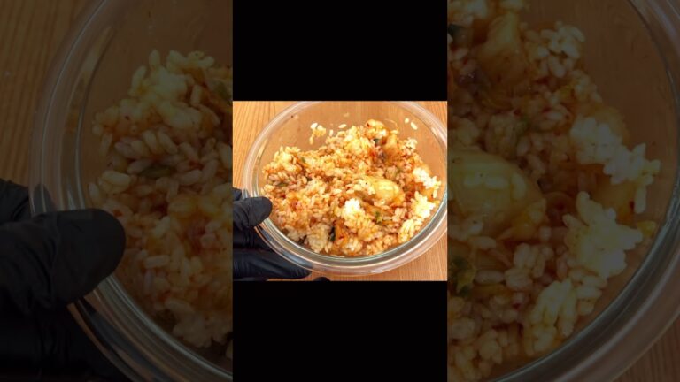 悪魔のチーズキンパ風焼きおにぎり