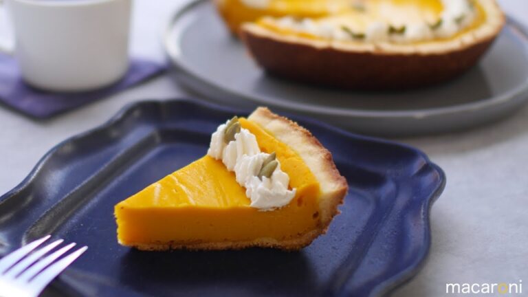 フライパンで作れるケーキ♪かぼちゃの チーズ タルト のレシピ 作り方