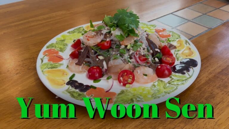 【本格タイ料理】タイ人主婦がつくる ヤムウンセン（タイの春雨サラダ）