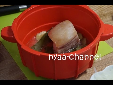 マイヤー圧力鍋で簡単フルーツかぶソースの塩豚レシピ