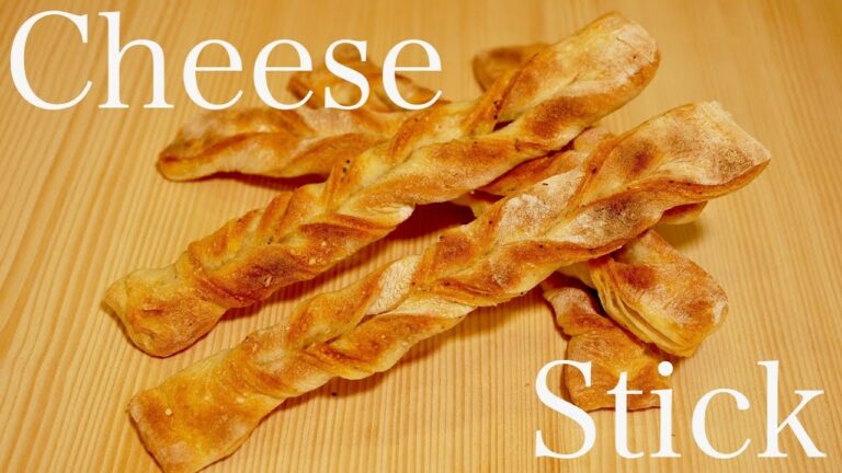 【お酒のお供に】ザクッ!!バリッ!!「チーズスティック」の作り方。