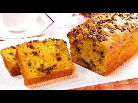 ホットケーキミックスでチョコかぼちゃパウンドケーキ How to make Chocolate Pumpkin pound cake