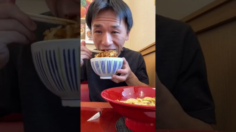 【なか卯】これはヤミツキ！なか卯の『冷やし坦々うどん』がレベチ過ぎる#shorts