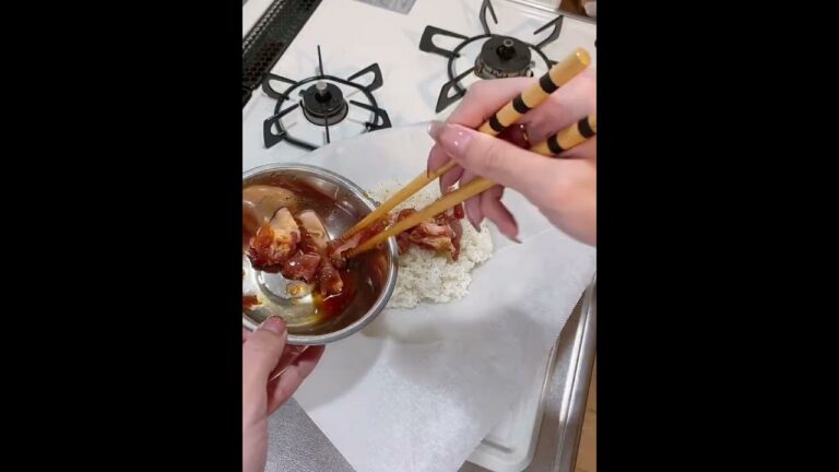 【電子レンジで】豚キムチご飯