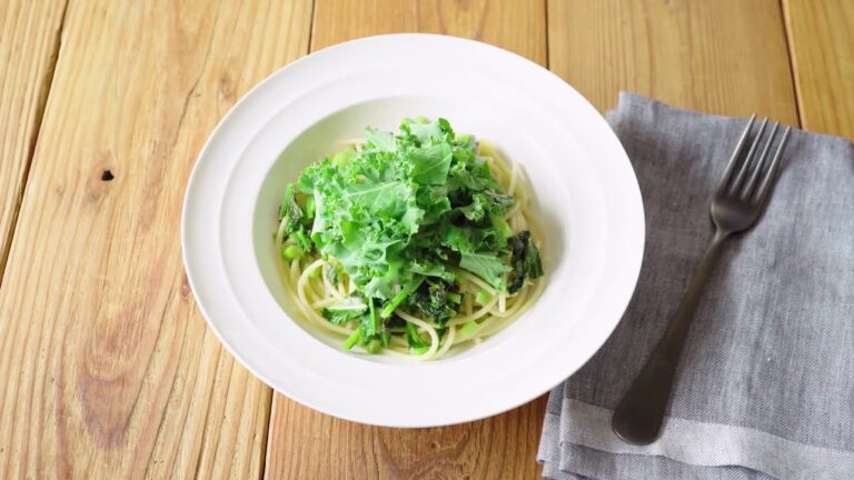 ケールのパスタ