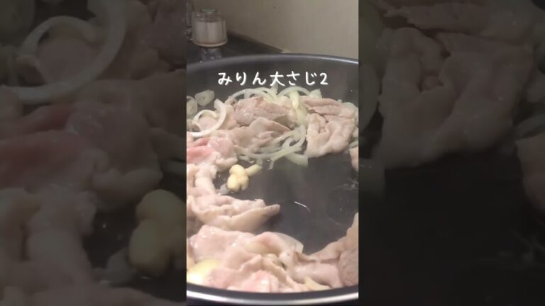 豚肉の甘辛炒め #shorts #short  #簡単レシピ  #簡単料理  #10分レシピ #10分料理