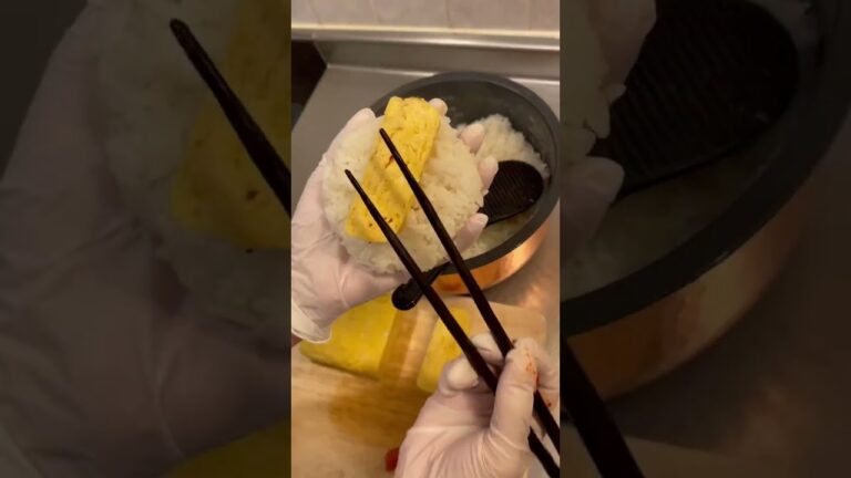 明太子だし巻き玉子おにぎり作ってもろた #Shorts #レシピ #おにぎり