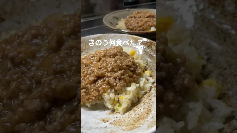 【晩ごはん】きのう何食べた？再現レシピ/あんかけチャーハン/豚肉レシピ