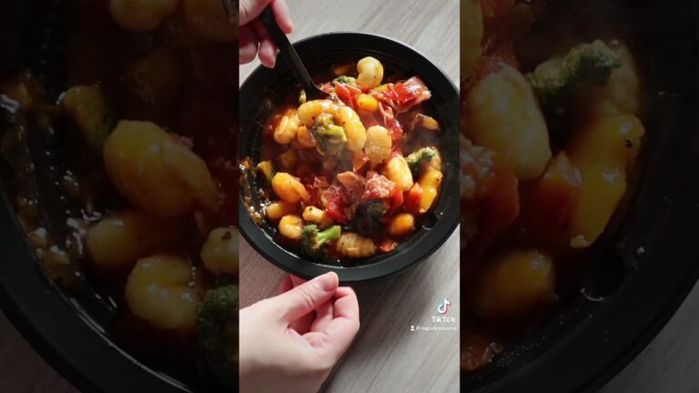 【最強激旨ニョッキ】要注意！これ見たらお腹すきます #shorts