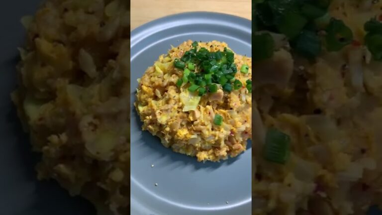 ｵｰﾄﾐｰﾙｷﾑﾁ納豆のﾁｬｰﾊﾝ風！ﾚﾝｼﾞのみ！
