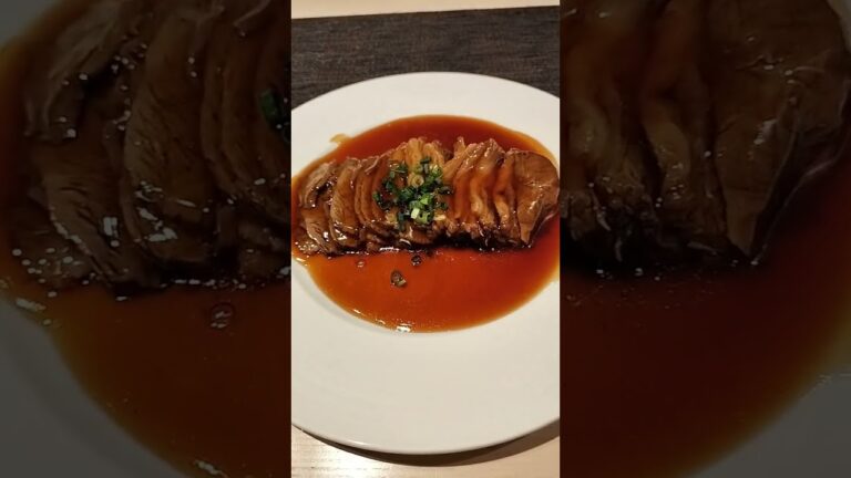 牛バラ肉の醤油煮込み