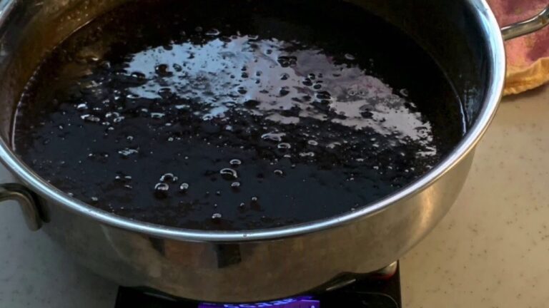黒糖小倉羊羹の作り方