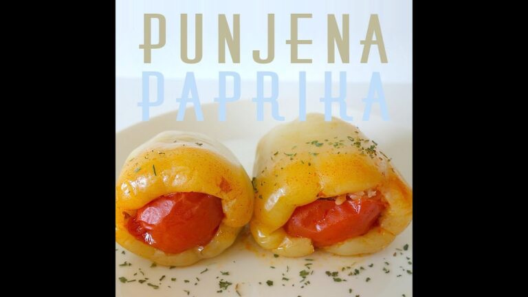 【セルビア料理のレシピ】プニェニャ パプリカの作り方（Punjena paprika）