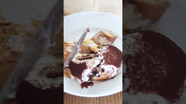 ASMR  ティラミスフレンチトースト食べるだけ【MUKBANG】【咀嚼音】【ASMR】#shorts