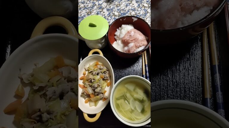 盛り付けが最悪なまぐろ丼(2025年1月24日)#ヨシケイ