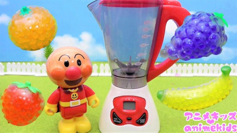 果物の名前を覚えよう！ミキサーでフルーツジュースをつくろう！#アニメキッズ