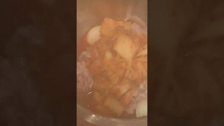 ホットクックで豚キムチ