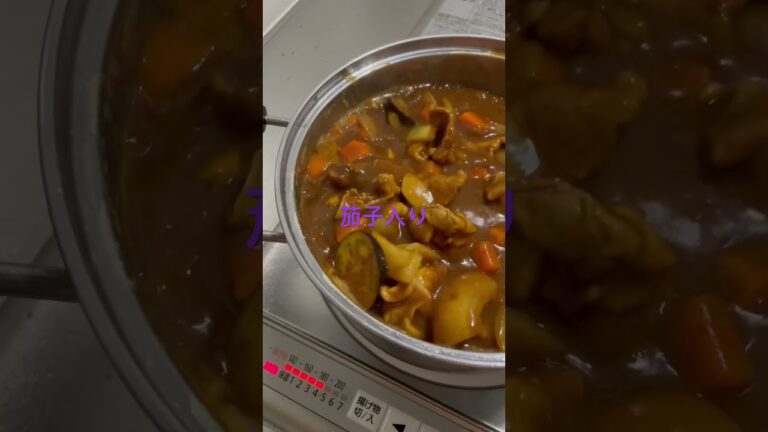 茄子🍆入りカレー🍛