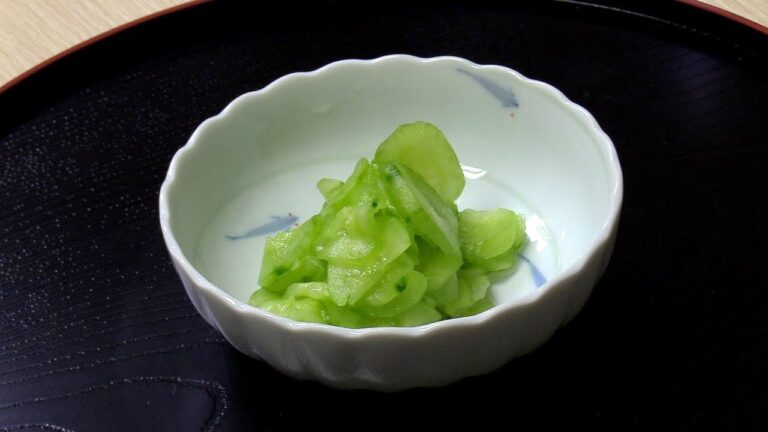 【手軽に家庭で作れる介護食】胡瓜の酢物（常食）｜訪問歯科ネット