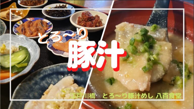 【至高のグルメ】副菜はなんと50円！ほっこりしみる旨とろ豚汁！