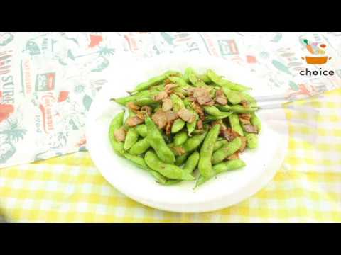 枝豆ペペロンチーノ