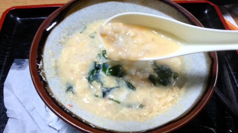 電子レンジで作った雑炊