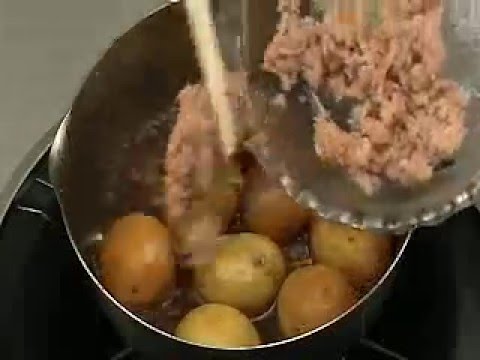 新じゃがそぼろ煮