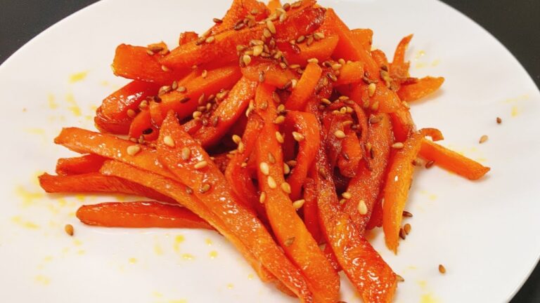炒め方一つで人参は驚く程甘くなる。甘みを最大限引き出す【無限にんじんのナムル】| Carrot namul