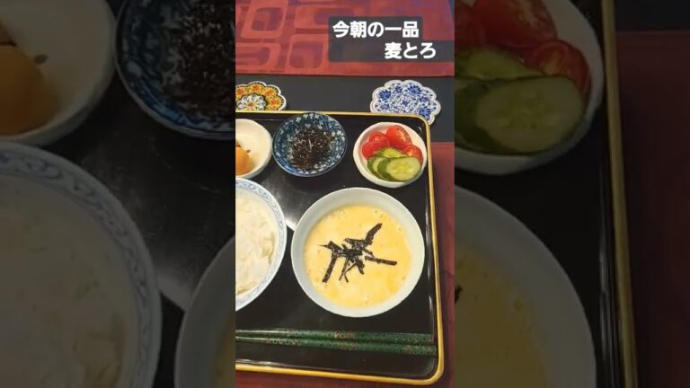 　横浜シリーズ(簡単、朝ごはん...するすると入ります....疲労回復とスタミナアップに良いと言われる食材の代表格。山芋の種類も色々ですが、大和芋を使いました。一年中、店頭に並んでいます)