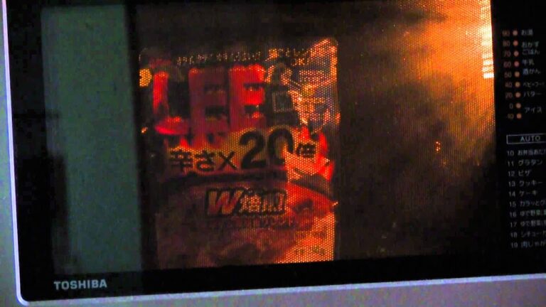 レトルトカレーを電子レンジで調理(パッケージ不要タイプ)