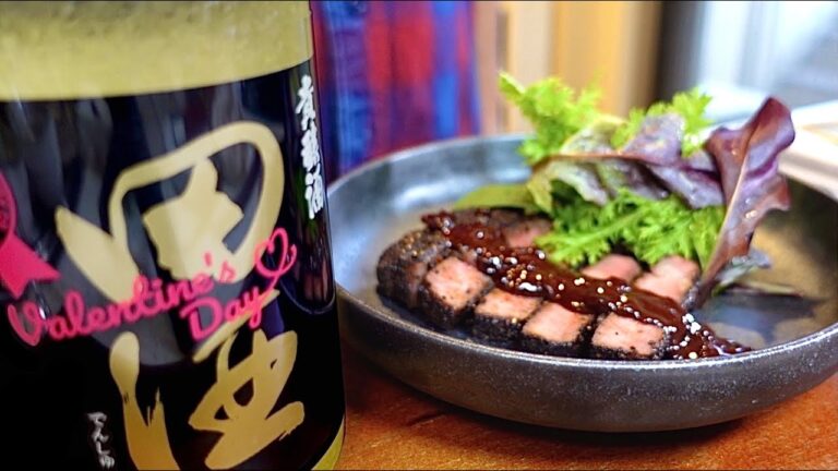 バレンタインに肉を焼く。〜コーヒーステーキ チョコレートソース〜