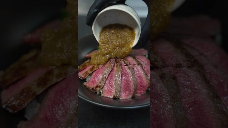 絶対美味しいステーキ丼💓これはたまらん！#shorts