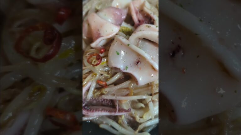 にんにくイカもやし