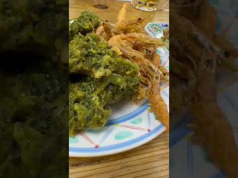 かわえび　あおさ天ぷら