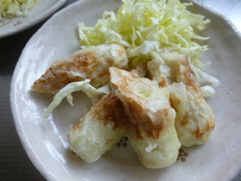 【レシピ】ちくわの天ぷら♪