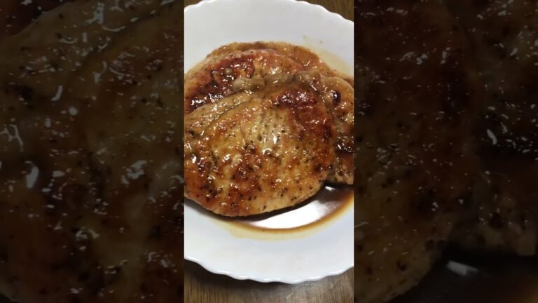 毎日ポークソテー・5日目