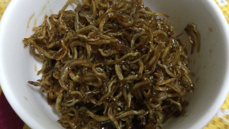 ちりめんじゃこの佃煮の作り方教えます❤️甘辛生姜味が美味い😋