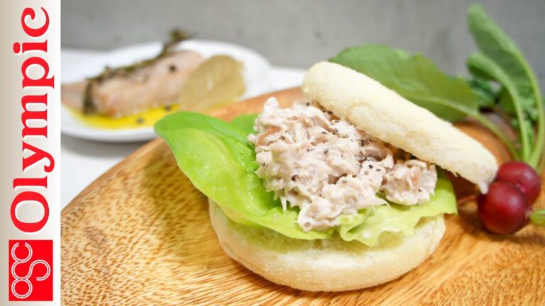 オリンピックの超簡単レシピ　★自家製シリーズ - ツナ  how to make handmade Japanese Tuna